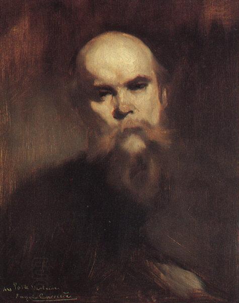 Eugene Carriere Portrait of Paul Verlaine China oil painting art